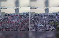 Screenshot from BesogonTV show and the original image