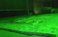 Busted heroin in Minsk / A screenshot from Belarusian Police&#39;s video