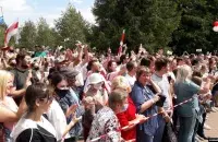 Мітынг у падтрымку Святланы Ціханоўскай&nbsp;у Оршы/ svaboda.org