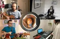 Ivan Artsimovich, Uladzimir Liankevich, Andrei Aliakseyenka, Maksim Subach and Yauhen Tsiarentsiau / a screen shot from the video