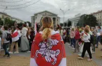 У мірнай акцыі прынялі ўдзел каля 5 тысяч чалавек / Еўрарадыё