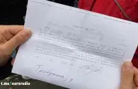 Абавязацельства аб яўцы ў суд / Еўрарадыё