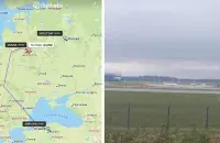 Борт Анкара &mdash; Масква здзейсніў незапланаваную пасадку ў аэрапорце Мінска