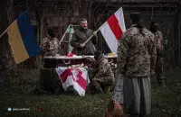Развітанне з байцом / тг-канал палка Каліноўскага
