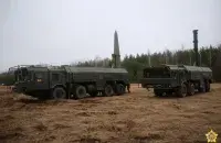 Комплекс "Іскандэр-М", які можа быць носьбітам ядзернай зброі / Міністэрства абароны РБ