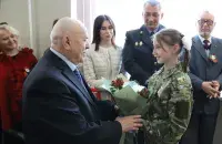 Мікалай Чаргінец на адкрыцці музея / ГУУС Мінаблвыканкама
