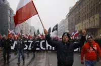 Polish nationalists demonstrate in Warsaw&nbsp;/ Reuters