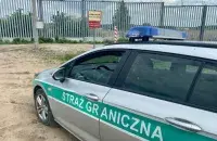 Агароджа на мяжы Польшчы і Беларусі / twitter.com/Straz_Graniczna
