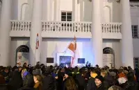 Пікет у цэнтры Мінска / Раман Пратасевіч, Еўрарадыё​
