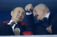 Пуцін і Лукашэнка