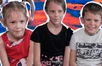 Сашка, Арцём, Наста Касабуцкія &mdash; дзеці палітвязня Віталя Жука, асуджанага на паўтара гады&nbsp;калоніі за абразу прэзідэнта / Еўрарадыё