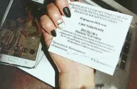 The badge proving that V. was a member of an election committee.