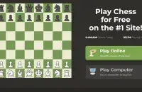 Стартавая старонка chess.com
