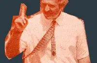 Аляксандр Лукашэнка ў час палітычнага крызісу 1996 года