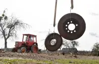 Фота трактара носіць ілюстрацыйны характар / Еўрарадыё