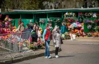 The Northern Cemetry in Minsk on 28 April 2020 / Euroradio
