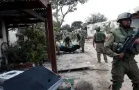 Ізраільскія вайскоўцы збіраюць ахвяр атакі ХАМАС