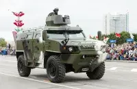 Беларускі бронеаўтамабіль, створаны на МЗКТ