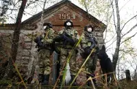 Беларускія памежнікі ў зоне адчужэння&nbsp;