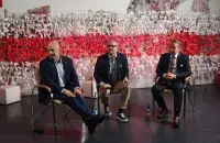 Сустрэча Сахащика, Пракоп'ева і Ягорава з дыяспарай у Варшаве
