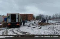 Пад Мінскам прарвало магістральны трубаправод