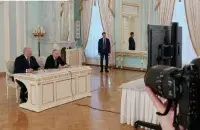 Сустрэча Лукашэнкі і Пуціна