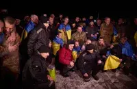 Украінцы, якія вярнуліся з расійскага палону