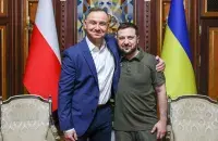 Анджэй Дуда і Уладзімір Зяленскі&nbsp;
