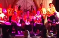 "Пад выглядам майстар-класа... праводзілася выступленне"
