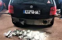 Аўтамабіль з кантрабандай
