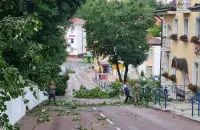 Ураганы моцна ўдарылі па Беларусі
