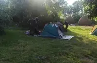 Разгон лагера пад Пінскам
