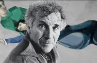 Collage with a photo of Marc Chagall&nbsp;

