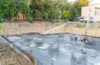 Будаўніцтва падземнай школы
