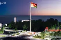 Праект флагштока ў Оршы
