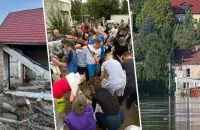 Aftermath of the floods
