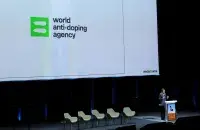 World Anti-Doping Agency WADA, sample photo
