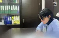 Кацярына Кірсанава на допыце
