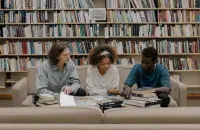 Студэнты, ілюстрацыйнае фота
