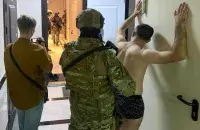 Затрыманні ва Украіне
