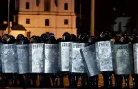 AMAP (OMON) on a Minsk street
