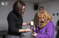 Святлана Ціханоўская і Святлана Алексіевіч
