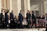 Шымон Галоўня ў Ватыкане
