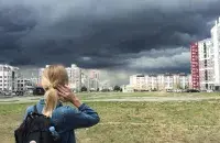 Навальніца, ілюстрацыйнае фота
