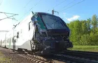 Stadler после аварии