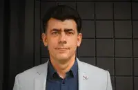 Политолог Павел Усов в студии Еврорадио
