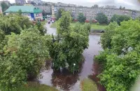 Залева ў Гомелі

