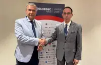 Павел Латушка і Ян Марыян, 14 чэрвеня 2025 года
