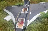 Дрон, прилетевший в Литву
