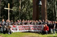 Польские байкеры на акции памяти в Куропатах
